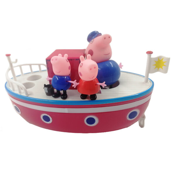 Świnka Peppa, Łódka dziadka Świnki Peppy, świnka peppa łódka + 2 figurki