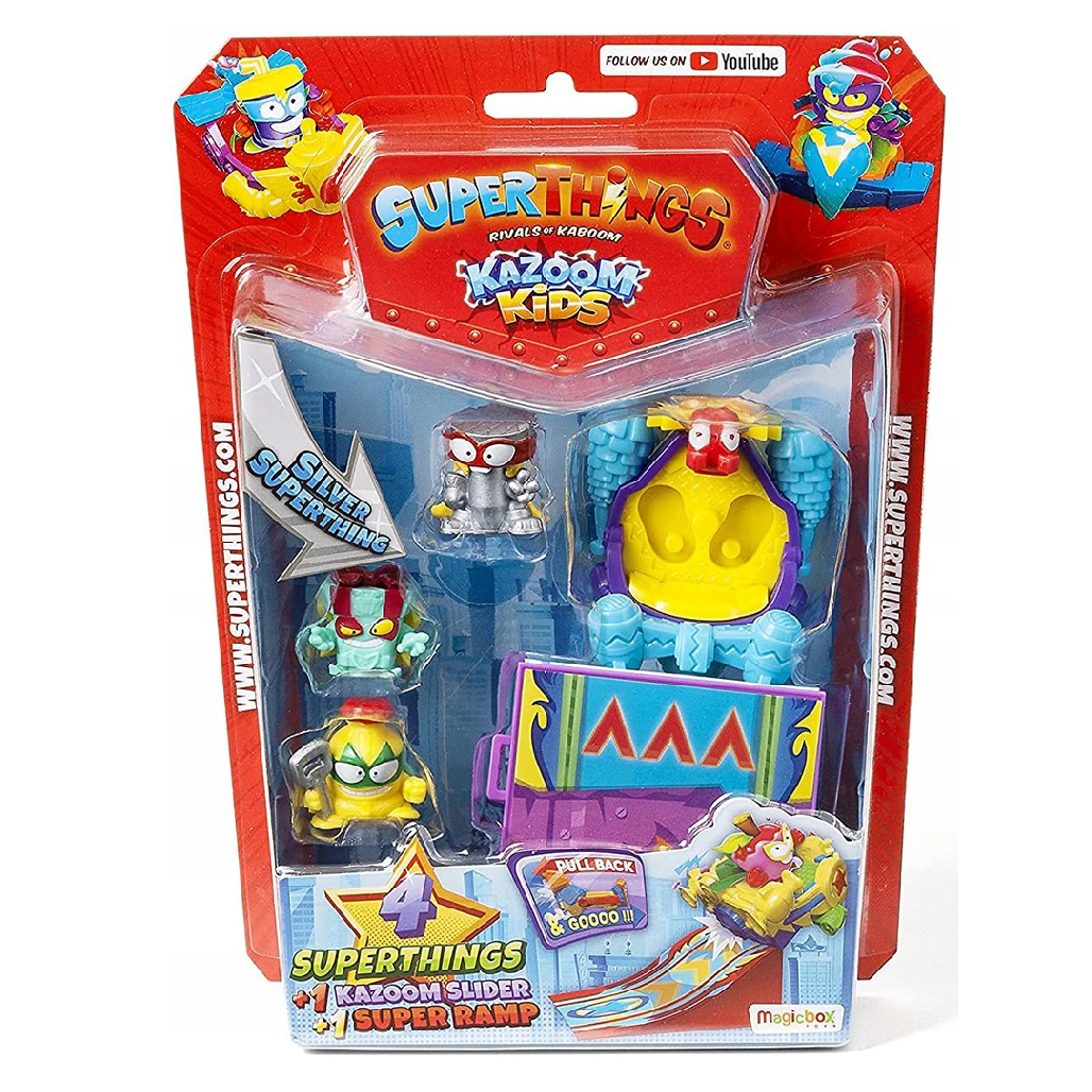 SUPER THINGS BLISTER 4 KAZOOM SLIDERS - Zabawki Nino - e-Sklep z ...