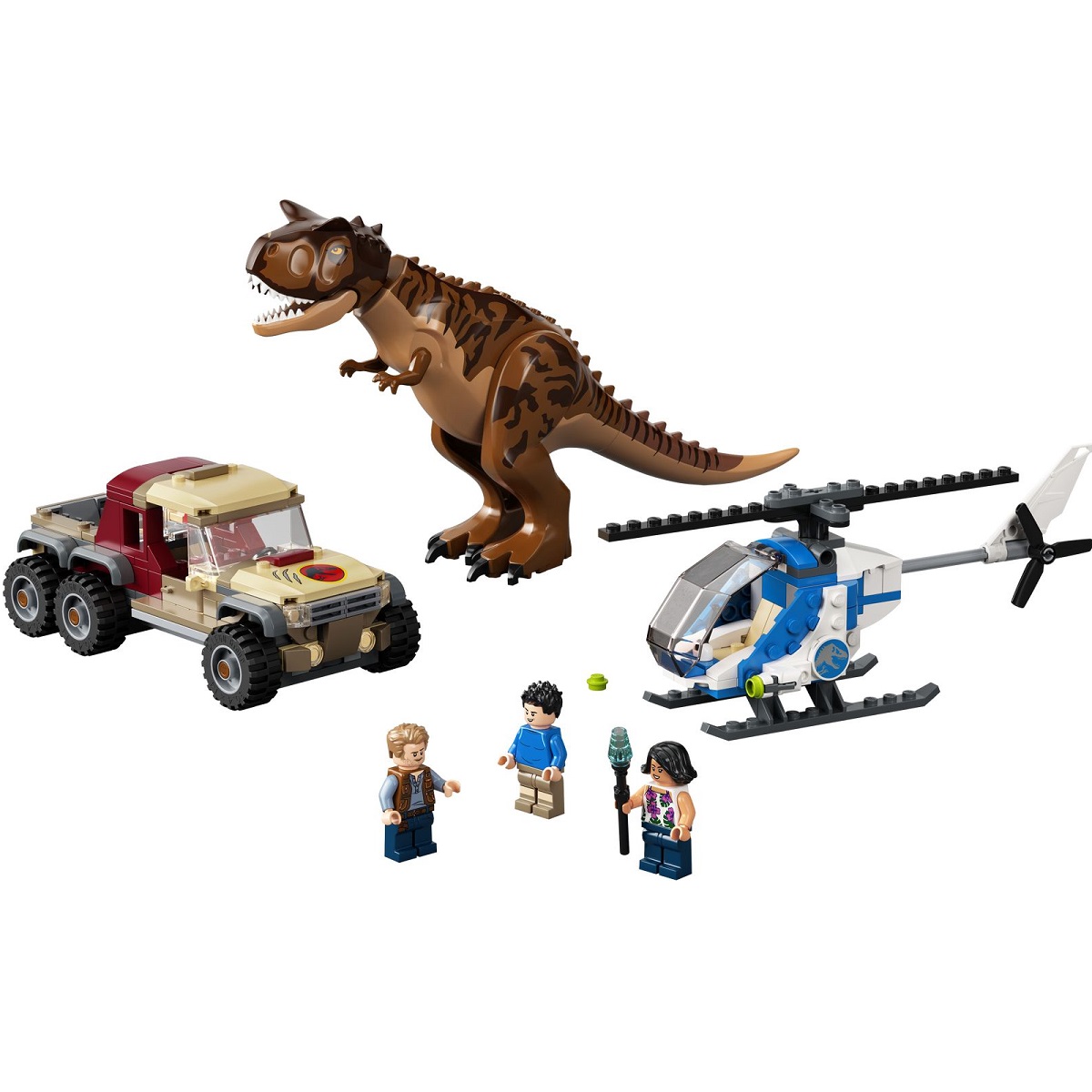 klocki lego jurassic world, lego z dinozaurami, klocki lego dinozaury, lego 76941, lego pościg za karnotaurem