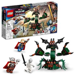 klocki lego avengers, klocki lego super heroes, lego 76207, atak na nowy asgard,