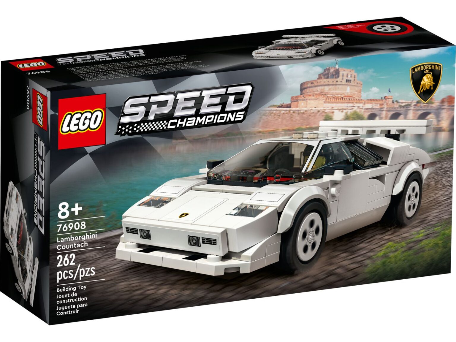 LEGO SPEED CHAMPIONS 76908 LAMBORGHINI COUNTACH - Zabawki Nino - e