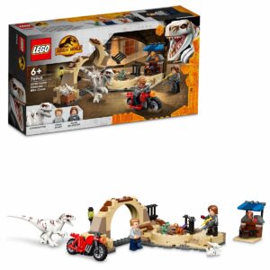 Klocki lego 76945 Jurassic World Atrociraptor pościg na motocyklu, lego 76945, lego jurassic world, klocki lego z dinozaurami