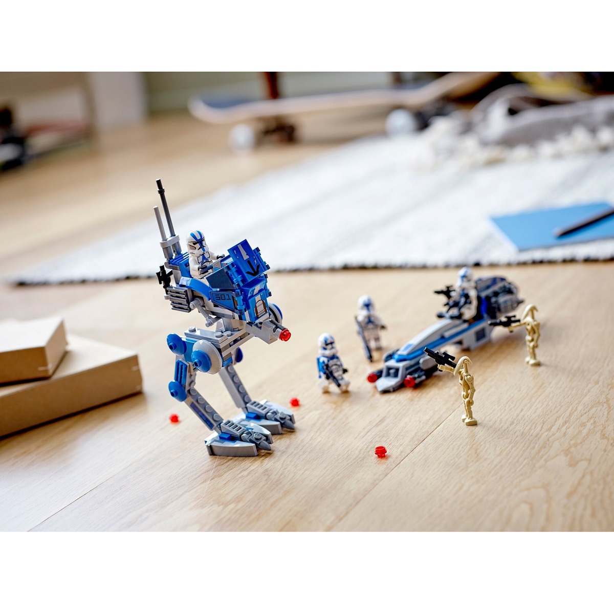 Klocki lego Star Wars 75280 Żołnierze klony z 501 legionu, klocki lego star wars, lego dla chłopca od 7 lat, lego 75280
