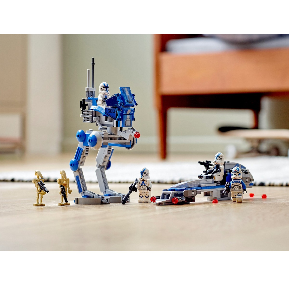 Klocki lego Star Wars 75280 Żołnierze klony z 501 legionu, klocki lego star wars, lego dla chłopca od 7 lat, lego 75280