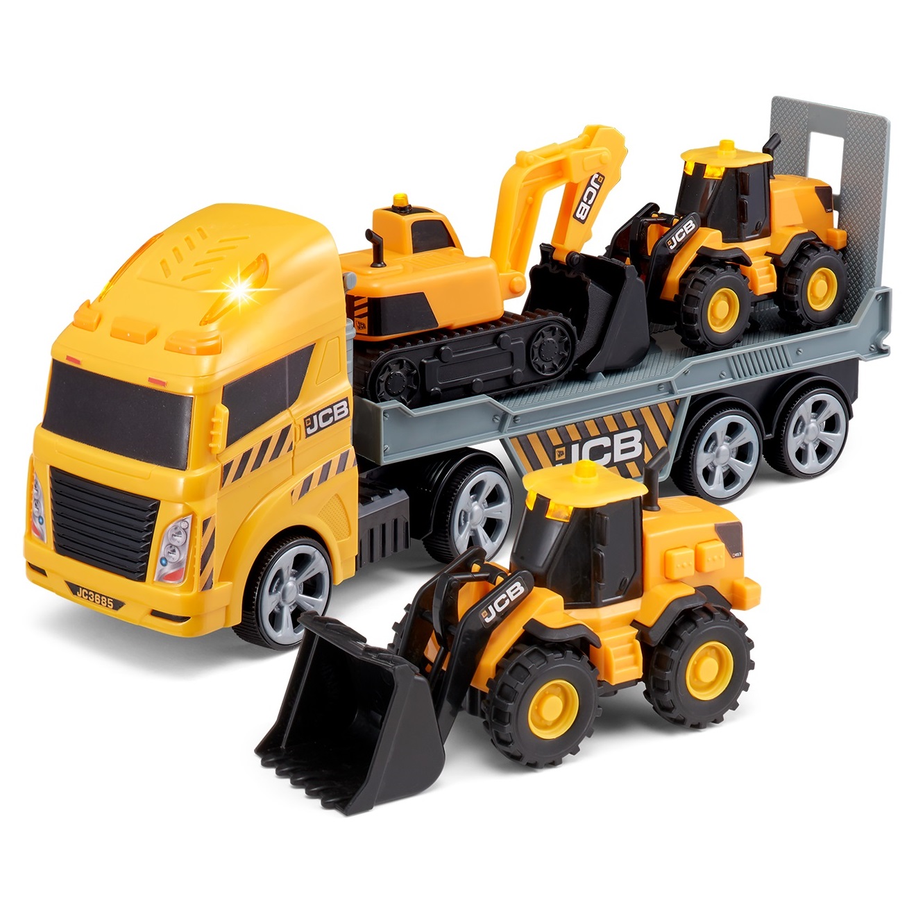 dumel discovery Flota miejska pojazdy budowlane 3pak ht72931, dumel pojazdy budowlane, laweta, ciężarówka, koparka zabawki dla dziecka Bochnia