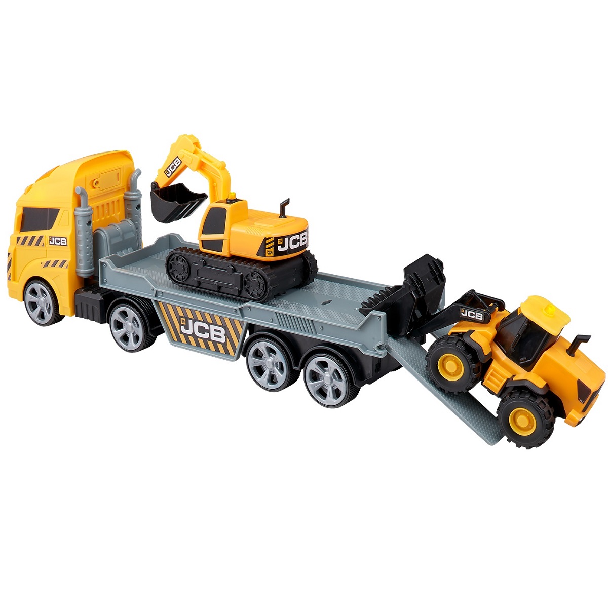 dumel discovery Flota miejska pojazdy budowlane 3pak ht72931, dumel pojazdy budowlane, laweta, ciężarówka, koparka zabawki dla dziecka Bochnia