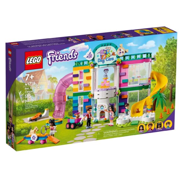 klocki lego Friends 41718 Hotel dla zwierzątek, lego friends 41718, klocki lego dla dziewczynki, pomysł na prezent dla dziewczynki na 7 urodziny, zabawki Nino Bochnia