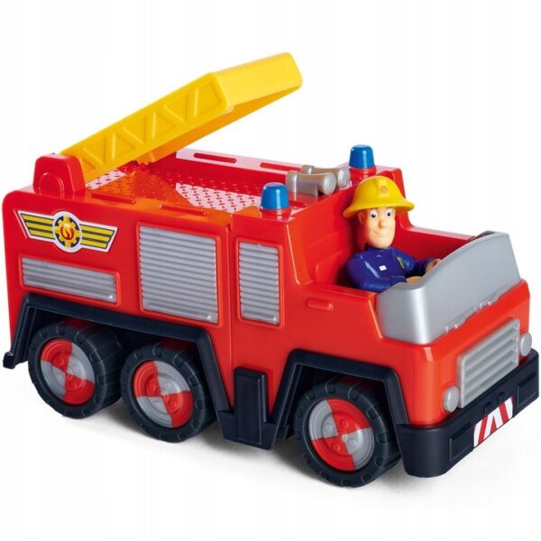 Simba Strażak Sam Pojazd Jupiter Mini wóz strażacki, samochód strażacki, wóz strazacki, zabawki Nino Bochnia