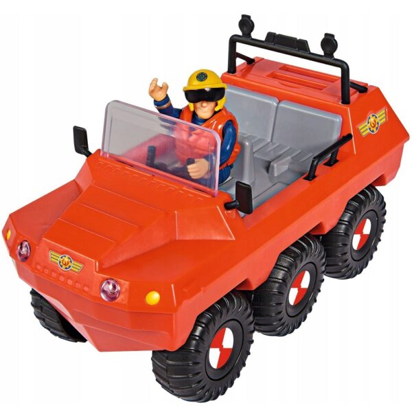 Simba Strażak Sam Pojazd hydrus z figurką strażaka sama, zabawki z serii strażak sam, zabawki nino Bochnia, pomysł na prezent dla 4 latka na urodziny