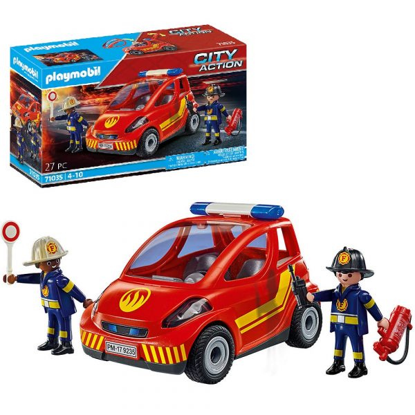 playmobil city action 71035 mały samochód strażacki, samochód straży pożarnej, zabawki Nino Bochnia