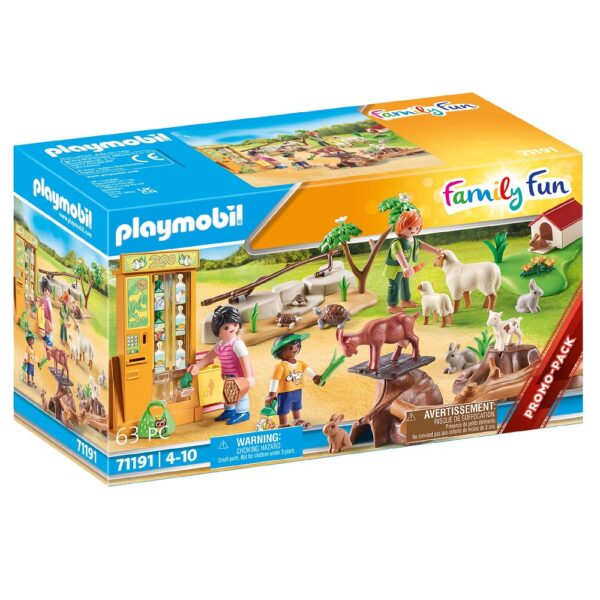 playmobil family fun 71191 mini zoo, playmobil zwierzątka, zoo, zabawki Nino Bochnia, pomysł na prezent dla 5 letniego dziecka