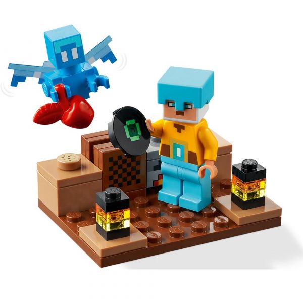 Klocki lego Minecraft 21244 Bastion miecza, zabawki Nino Bochnia, pomysł na prezent dla 8 latka, lego minecraft 21244