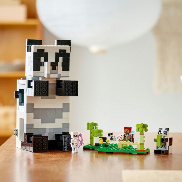 Klocki lego Minecraft 21245 Rezerwat pandy, zabawki nino Bochnia, pomysła na prezent dla 8 latka, lego minecraft 21245