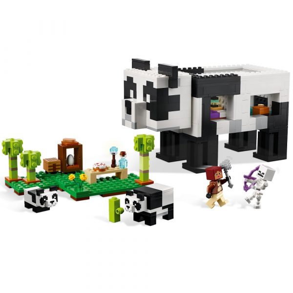 Klocki lego Minecraft 21245 Rezerwat pandy, zabawki nino Bochnia, pomysła na prezent dla 8 latka, lego minecraft 21245