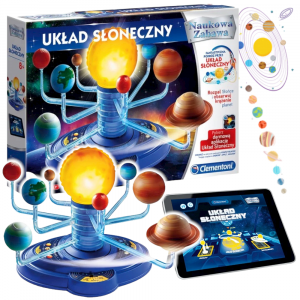 clementoni naukowa zabawa układ słoneczny 50107, zabawki nino Bochnia, pomysł na prezent dla 8 latka, układ słoneczny, kosmos