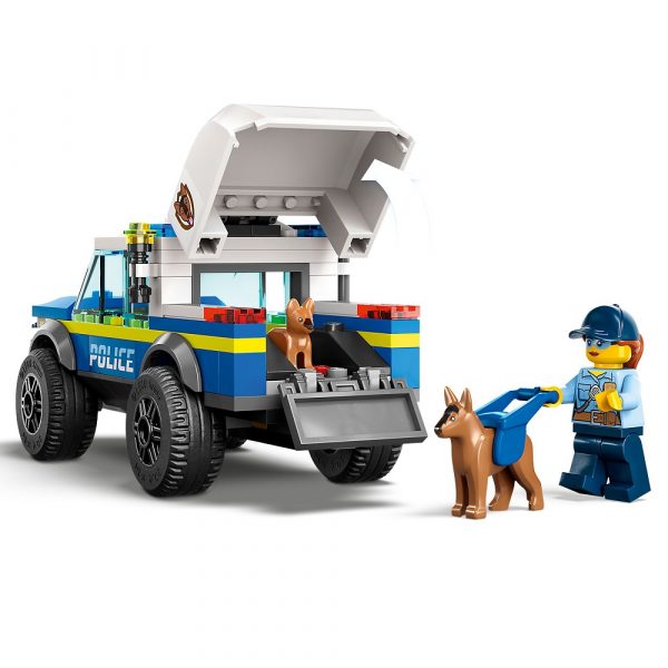 klocki lego City 60369 Szkolenie psów policyjnych w terenie, klocki lego city, zabawki nino Bochnia, lego city 60369