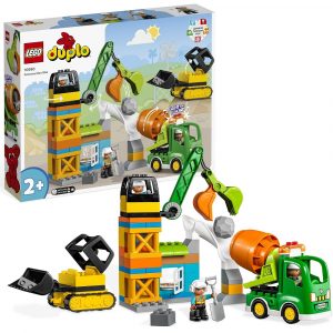 klocki lego Duplo 10990 Budowa, zabawki nino Bochnia, pomysł na prezent dla 2 latka, lego duplo 10990, lego duplo budowa, duplo koparka, duplo betoniarka