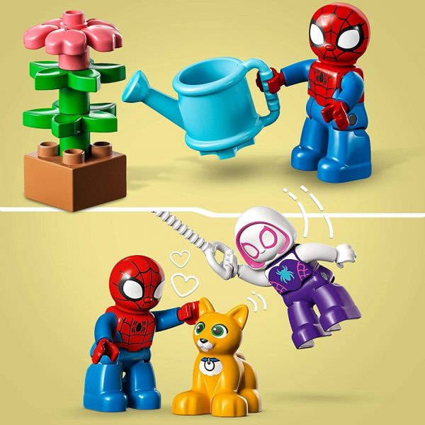 klocki lego Duplo 10995 Spider-Man zabawa w dom, zabawki Nino Bochnia, pomysł na prezent dla 2 latka, lego duplo spiderman, lego 10995,