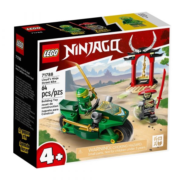 klocki lego Ninjago 71788 Motocykl ninja Lloyda, nowości lego ninjago styczeń 2023, klocki lego ninjago 71788, zabawki Nino Bochnia, lego dla chłopca od 4 lat