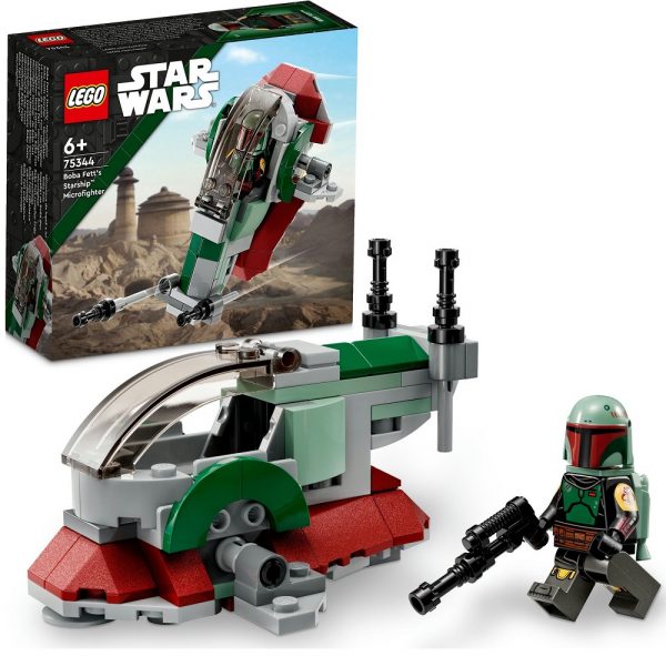 klocki lego Star Wars 75344 Mikromyśliwiec kosmiczny Boby Fetta, zabawki nino Bochnia, pomysł na prezent dla 6 latka, lego 75344, lego star wars