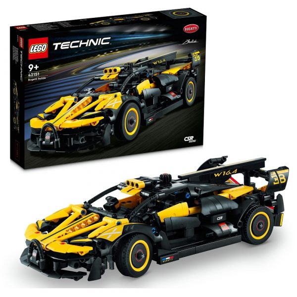 klocki lego Technic 42151 Bolid Bugatti, zabawki Nino Bochnia, klocki lego technic, lego 42151, pomysł na prezent dla 9 latka, samochód lego