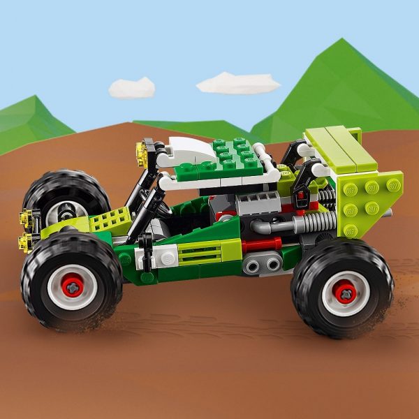 Klocki lego Creator 31123 Łazik terenowy, zabawki Nino Bochnia, pomysł na prezent dla 6 latka, lego creator, lego 3w1, lego 31123