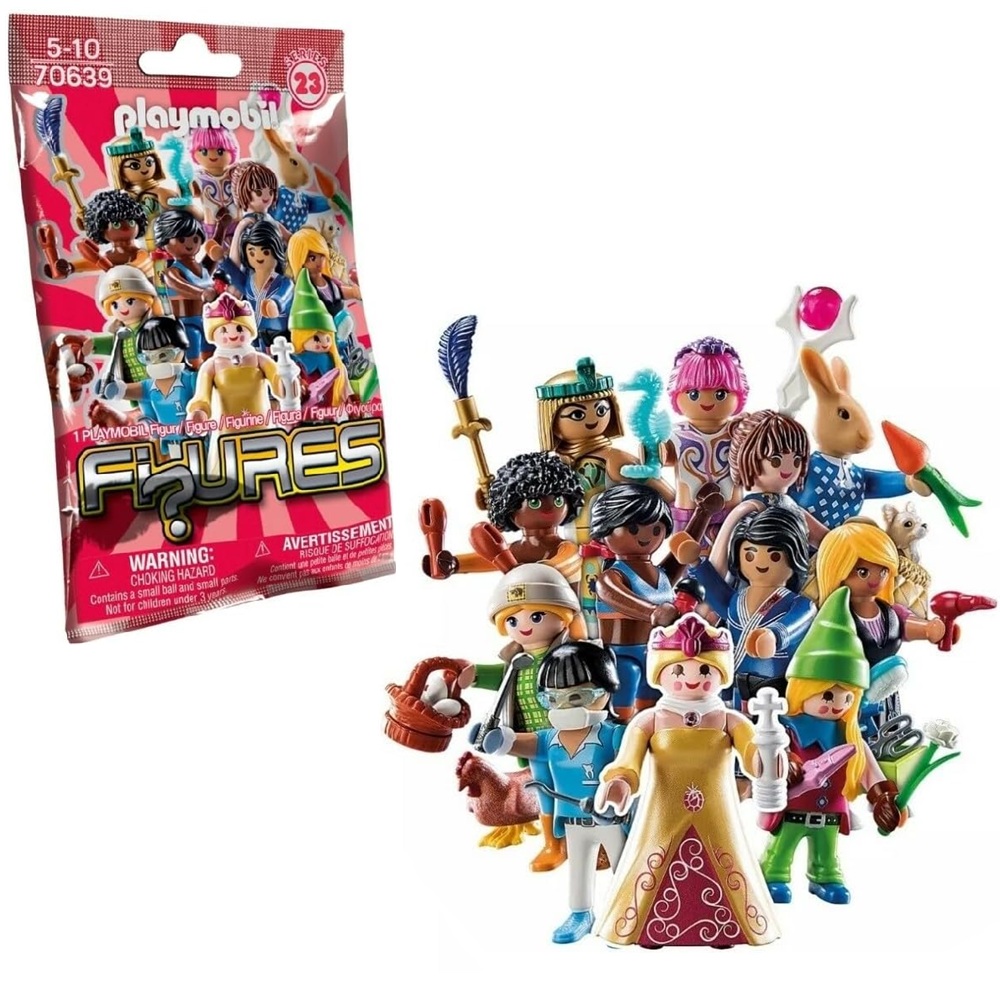Playmobil figures Girls 70639 Saszetka niespodzianka seria 23, zabawki nino Bochnia, pomysł na prezent dla 4 latki, playmobil figurki do kolekcjonowania