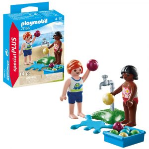 playmobil special plus 71166 dzieci z bombami wodnymi, zabawki Nino Bochnia, figurka playmobil z akcesoriami