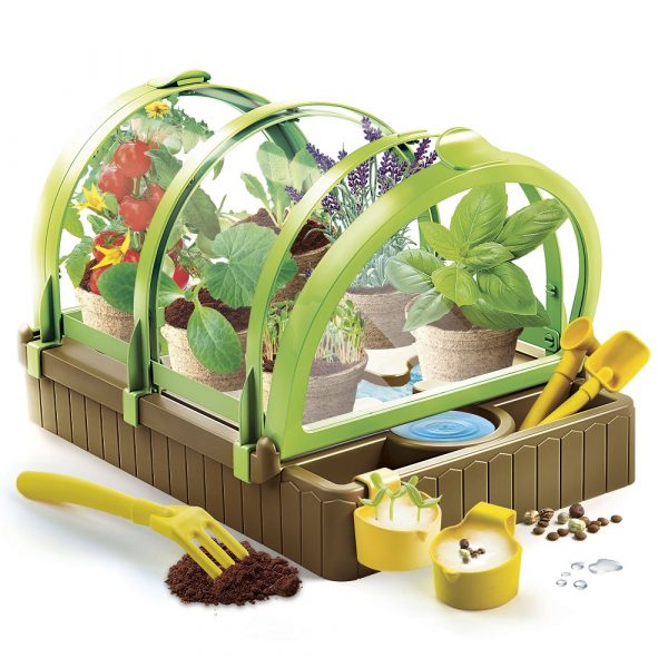 Clementoni Naukowa Zabawa Szklarnia eko 50688, zabawki nino Bochnia, pomysł na prezent dla 8 latka, szklarnia dla dzieci, mini szklarnia w domu, nauka sadzenia roślin dla dzieci