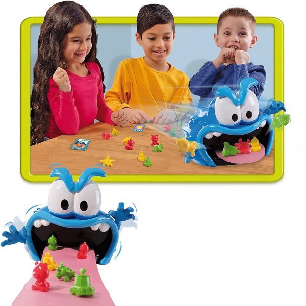 Goliath gra zręcznościowa chciwy potwór, zabawki Nino Bochnia, pomysł na prezent dla 4 latka, gra zręcznosciowa z robalem