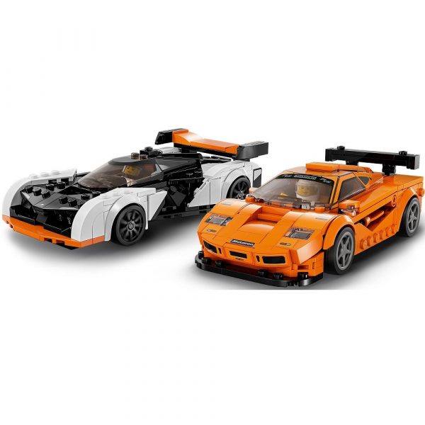 Klocki lego Speed Champions 76918 McLaren Solus GT i McLaren F1 LM, klocki lego speed champions, zabawki Nino Bochnia, pomysł na prezent dla 8 latka, co kupić małemu fanowi samochodów wyścigowych, lego 76918