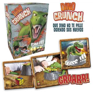 goliath gra zręcznościowa dino crunch, zabawki Nino Bochnia, gra zręcznościowa dla 4 latka, gra z dinozaurem, gra dinozaur