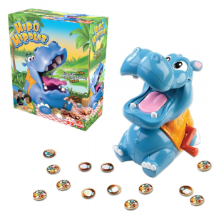 goliath gra zręcznościowa hipo hipolit, zabawki nino Bochnia, gra zręcznościowa dla 4 latka, zabawna gra z hipopotamem