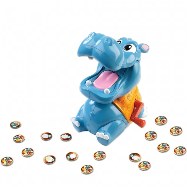 goliath gra zręcznościowa hipo hipolit, zabawki nino Bochnia, gra zręcznościowa dla 4 latka, zabawna gra z hipopotamem