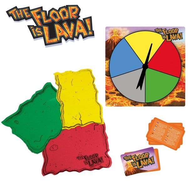 goliath gra zręcznościowa podłoga to lawa floor is a lava, gra zręcznościowa, zabawki Nino Bochnia, pomysł na prezent dla 5 latka, gra rodzinna