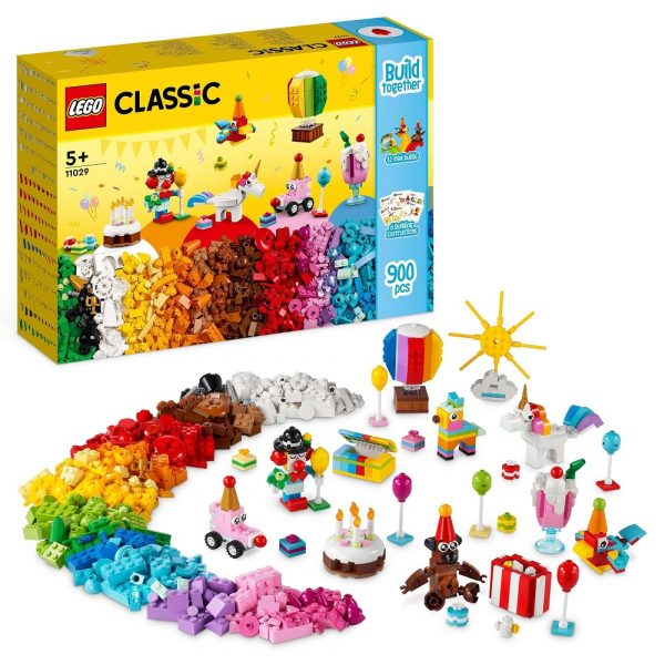 klocki lego Classic 11029 Kreatywny zestaw imprezowy, klocki lego classic, zabawki nino Bochnia, pomysł na prezent dla 6 latka, lego classic 11029