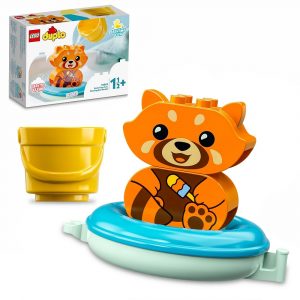 klocki lego Duplo 10964 Zabawa w kąpieli pływająca czerwona panda, zabawki Nino Bochnia, pomysł na prezent dla 18 miesięcznego maluszka, zabawki Nino Bochnia