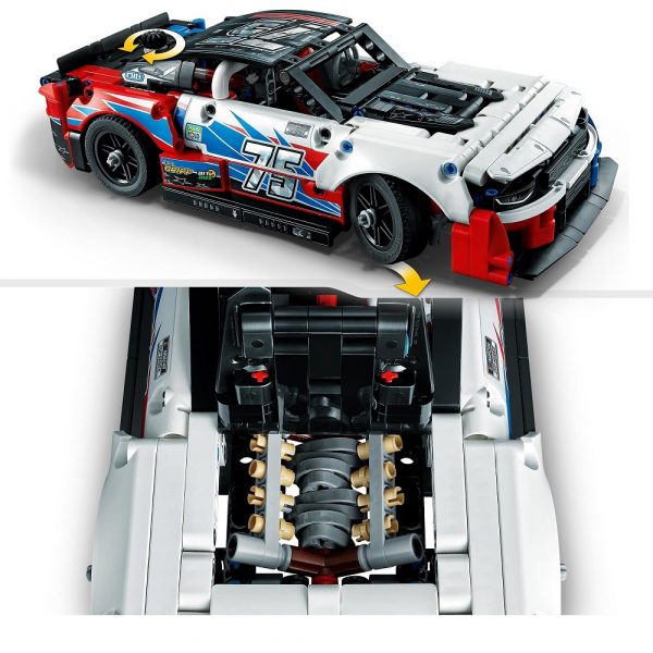 klocki lego Technic 42153 Nowy Chevrolet Camaro ZL1 z serii NASCAR, zabawki Nino Bochnia, pomuysł na prezent dla 8 latka, lego samochód, lego technic 42153, lego chevrolet