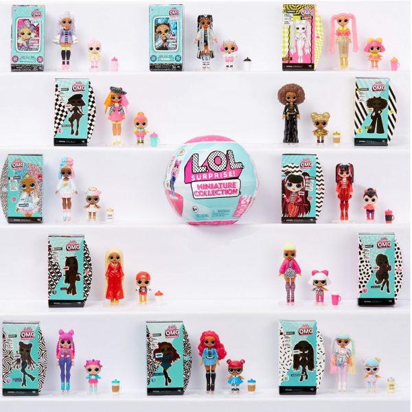 mga lalka lol Surprise Miniature Collection laleczka niespodzianka, lalka lol w kuli, mini lalka lol omg i siostrzyczka, co kupić dziewczynce na 6 urodziny