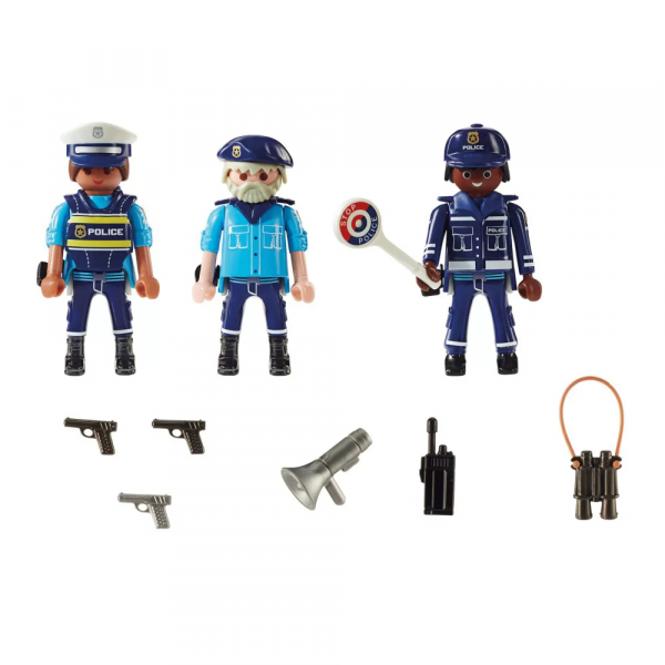 playmobil city action 70669 zestaw figurek policjanci, zabawki Nino Bochnia, figurki policjantów, policjanci playmobil