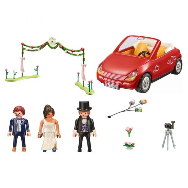 playmobil city life 71077 przyjęcie weselne, zabawki Nino Bochnia, pomysł na prezent dla 6 latki, para młoda playmobil, zestaw ślubny do zabawy