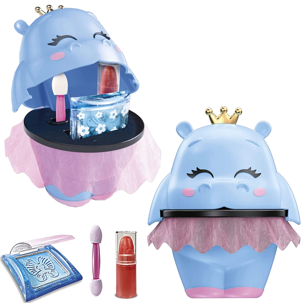 clementoni crazy chic balerina hipcia 18114, zabawki Nino Bochnia, zestaw do makijażu dla dziewczynki, szminka i cienie do malowania dla dziecka, kosmetyki dla dziecka