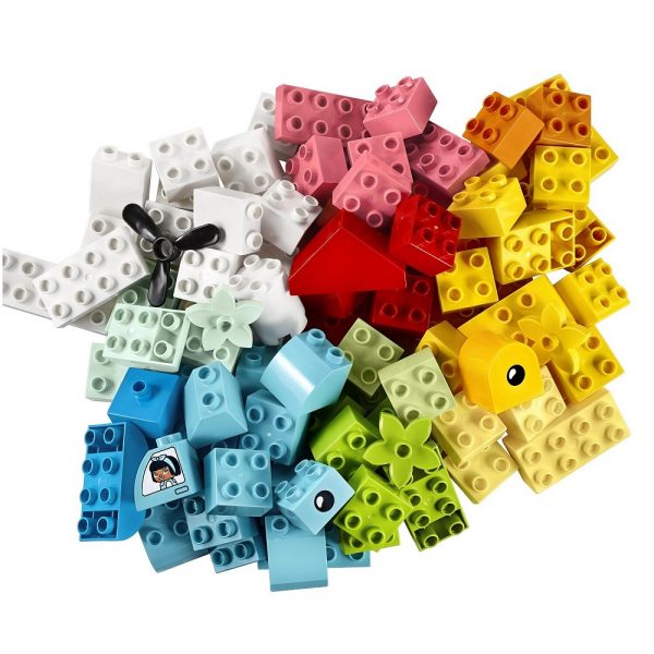 klocki lego Duplo 10909 Pudełko z serduszkiem, zabawki nino Bochnia, klocki lego duplo, uniwersalne klocki lego duplo
