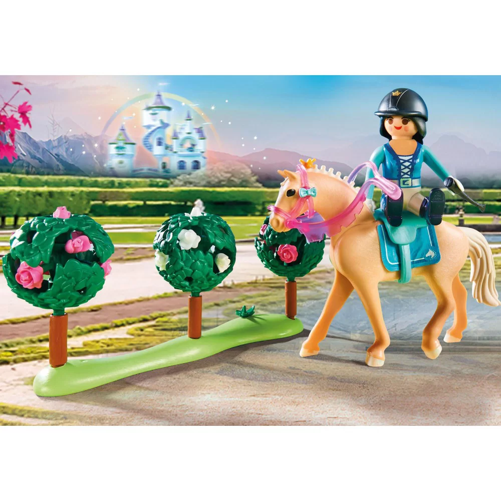 playmobil princess 70450 nauka jazdy konnej w stajni, zabawki nino Bochnia, pomysł na prezent dla 5 latki, zestaw z konikami playmobil, co kupić dziewczynce lubiącej koniki