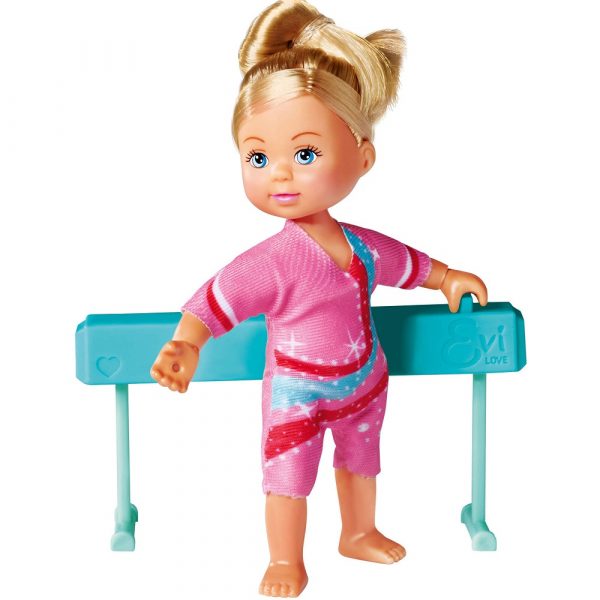 simba evi love lalka evi gimnastyczka, zabawki Nino Bochnia, pomysł na prezent dla 4 latki, laleczka do rączki dziecka