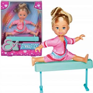 simba evi love lalka evi gimnastyczka, zabawki Nino Bochnia, pomysł na prezent dla 4 latki, laleczka do rączki dziecka