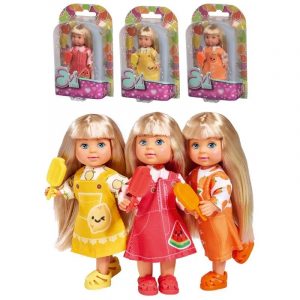 simba evi love lalka evi owocowe lody, zabawki Nino Bochnia, pomysł na prezent dla 3 latki, mała lalka, mała laleczka do rączki,