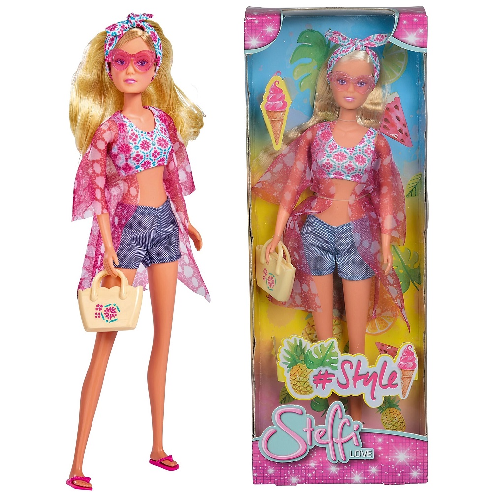simba steffi love Lalka steffi hawajski styl, zabawki nino Bochnia, fajna lalka barbie w letnim stroju, lalka jak barbie, lalka z okularami przeciwsłonecznymi