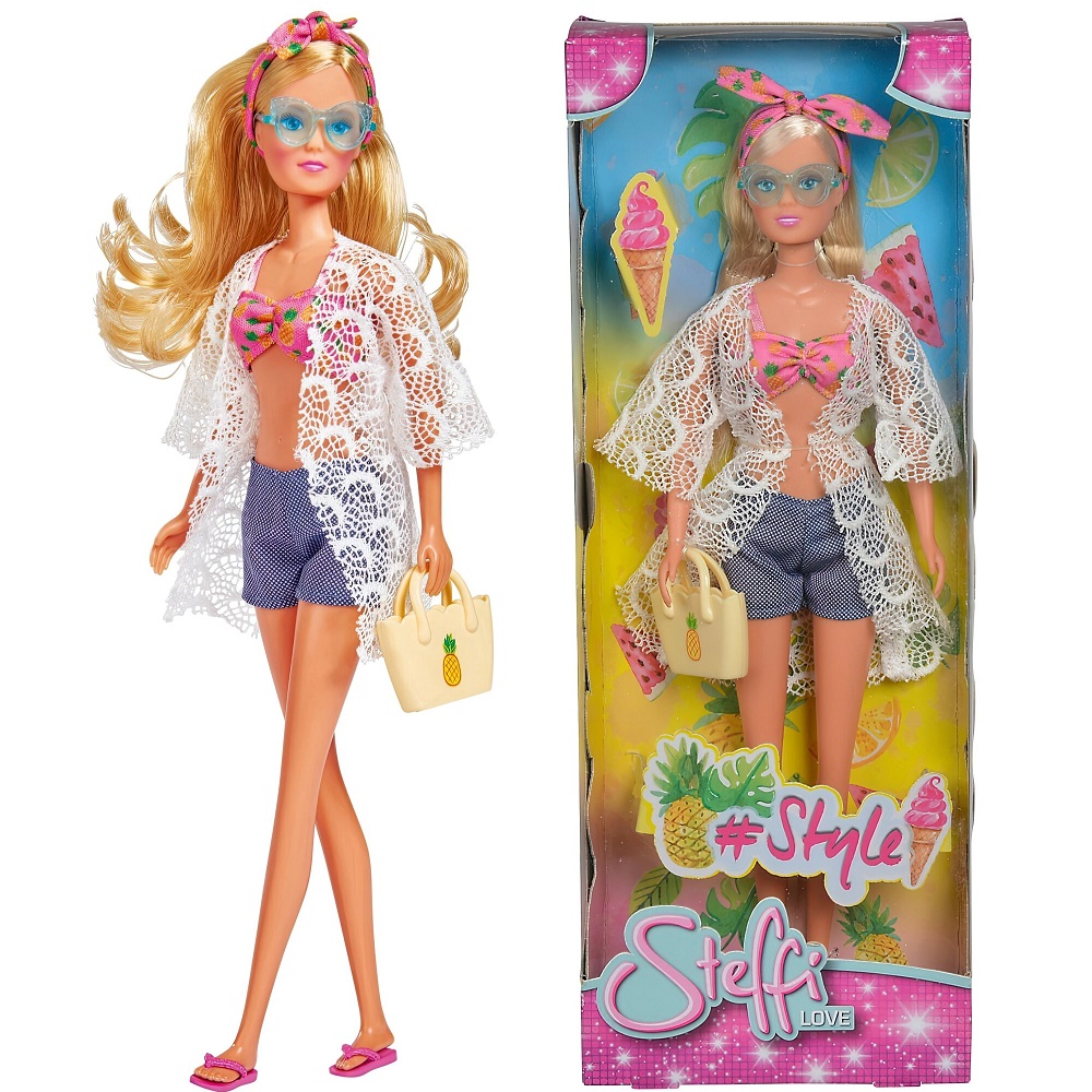 simba steffi love Lalka steffi hawajski styl, zabawki nino Bochnia, fajna lalka barbie w letnim stroju, lalka jak barbie, lalka z okularami przeciwsłonecznymi