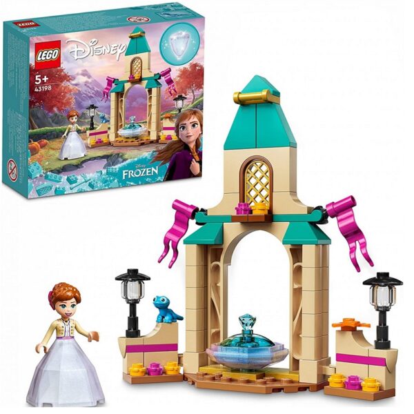 Klocki Lego Disney Princess 43198 Dziedziniec zamku Anny, zabawki nino Bochnia, pomysł na prezent dla 6 latki,